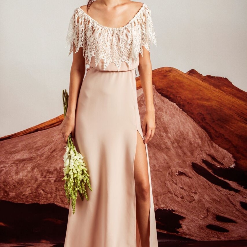 Stone Cold Fox Penelope Gown - Rose